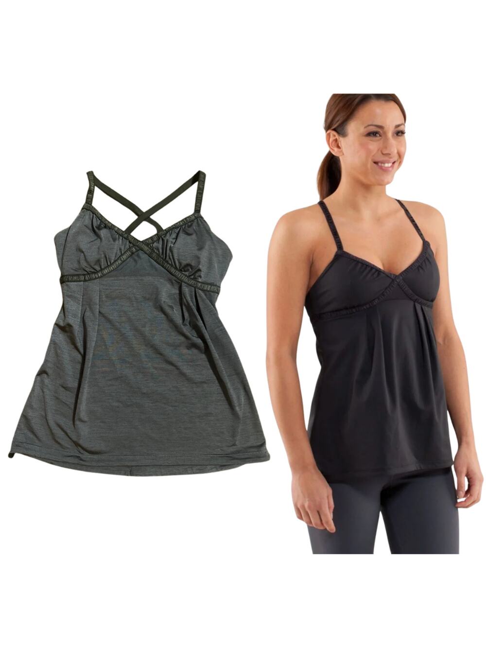 Lululemon Dance Strap Tank Top in Green Size 2